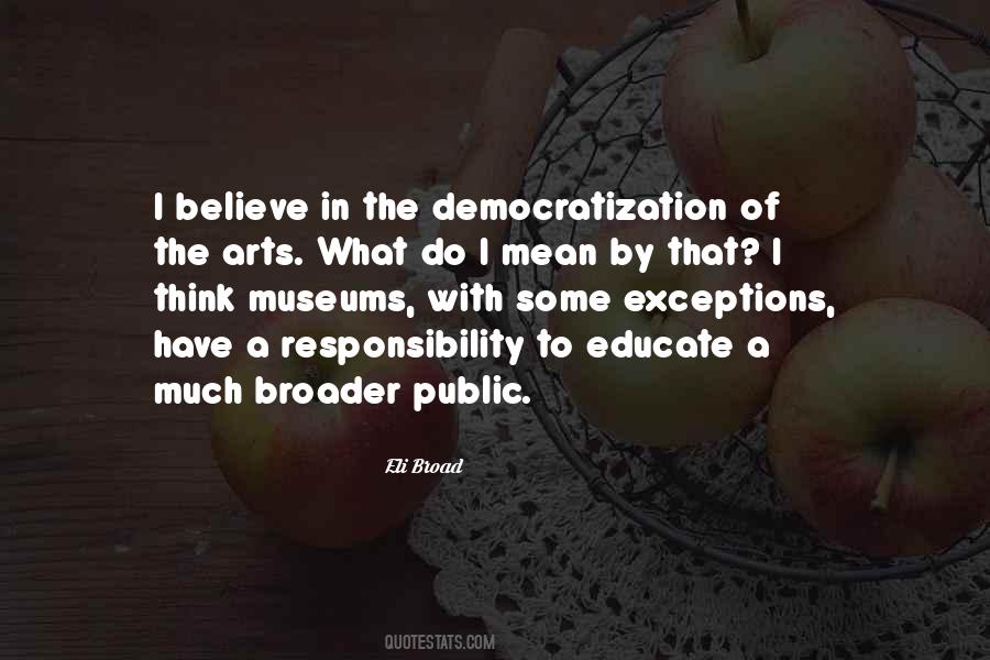 Quotes About Democratization #1136577