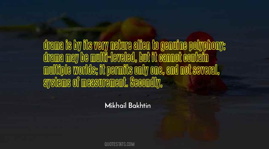 Mikhail Bakhtin Quotes #1322071