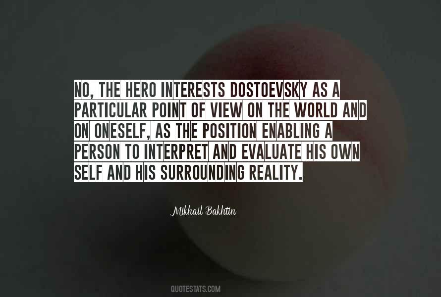 Mikhail Bakhtin Quotes #1633614