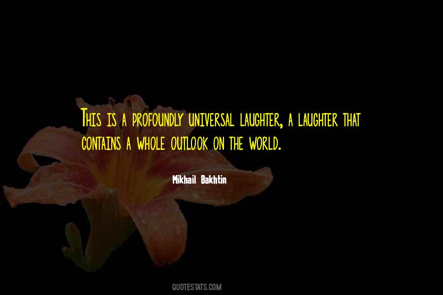 Mikhail Bakhtin Quotes #164349
