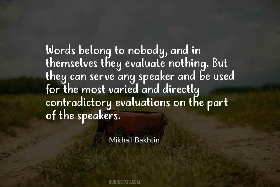 Mikhail Bakhtin Quotes #1716406