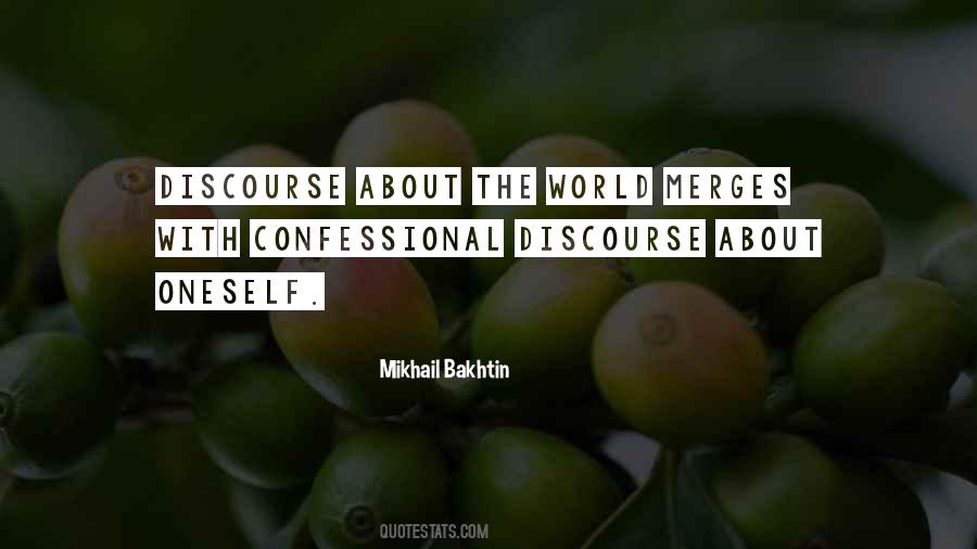 Mikhail Bakhtin Quotes #618608