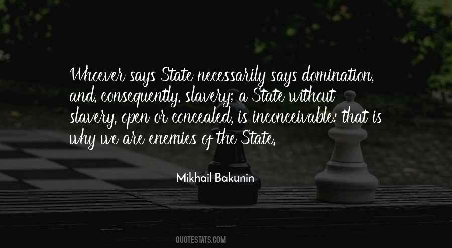 Mikhail Bakunin Quotes #1800779