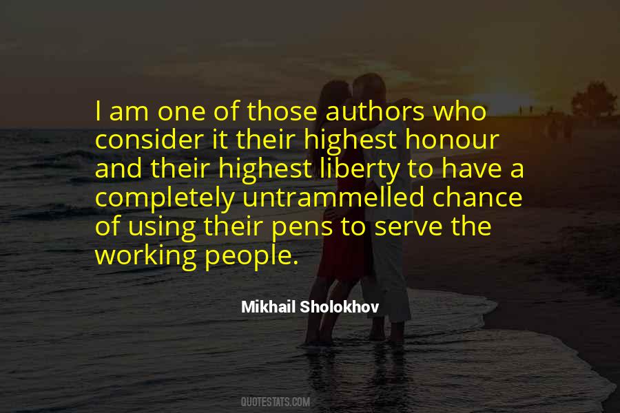 Mikhail Sholokhov Quotes #76460