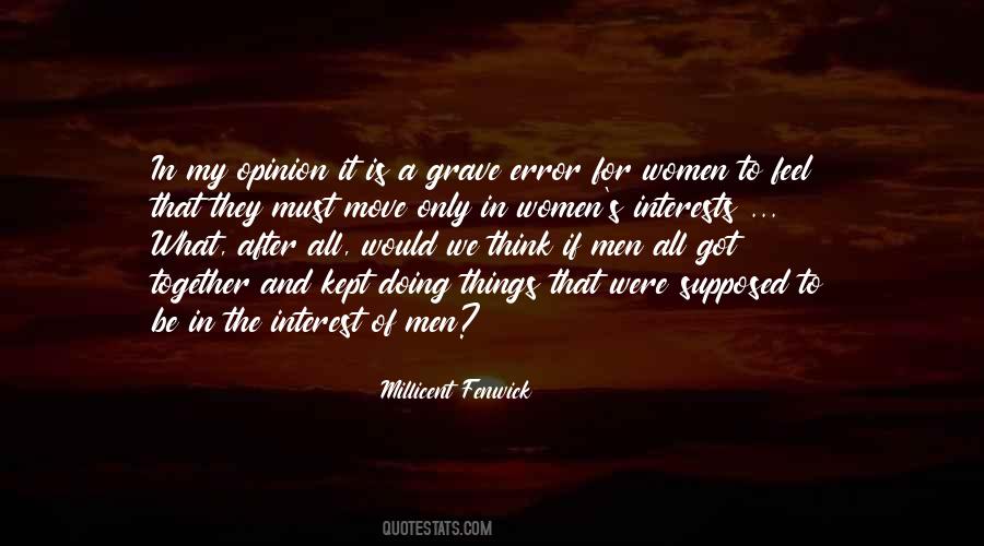 Millicent Fenwick Quotes #1015513