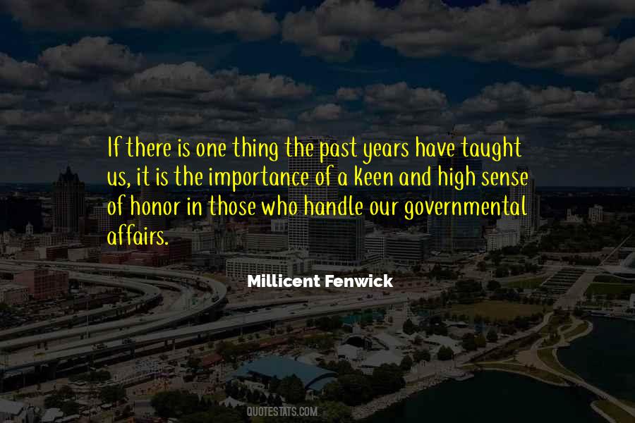 Millicent Fenwick Quotes #483326