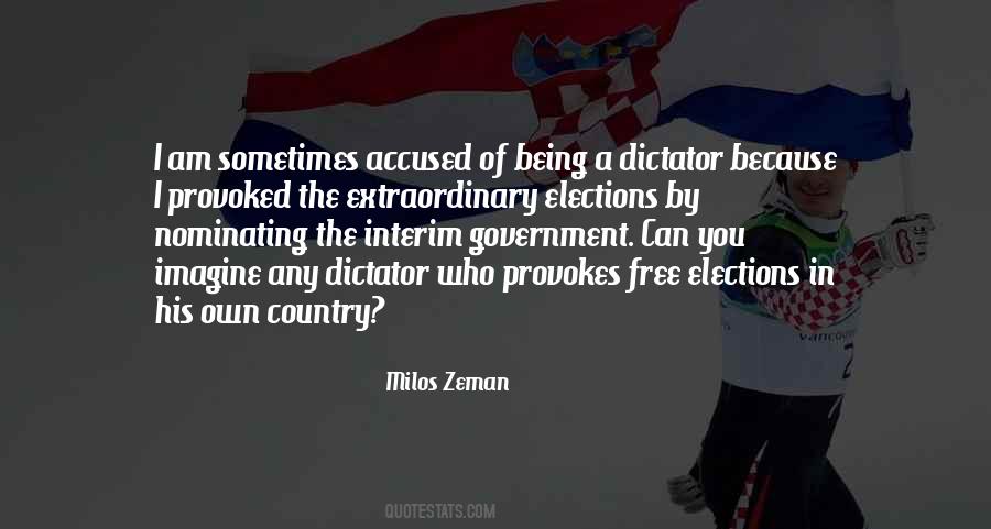 Milos Zeman Quotes #6430