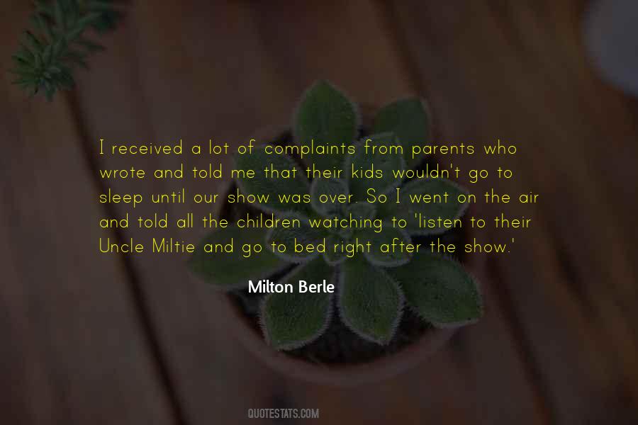 Milton Berle Quotes #429403