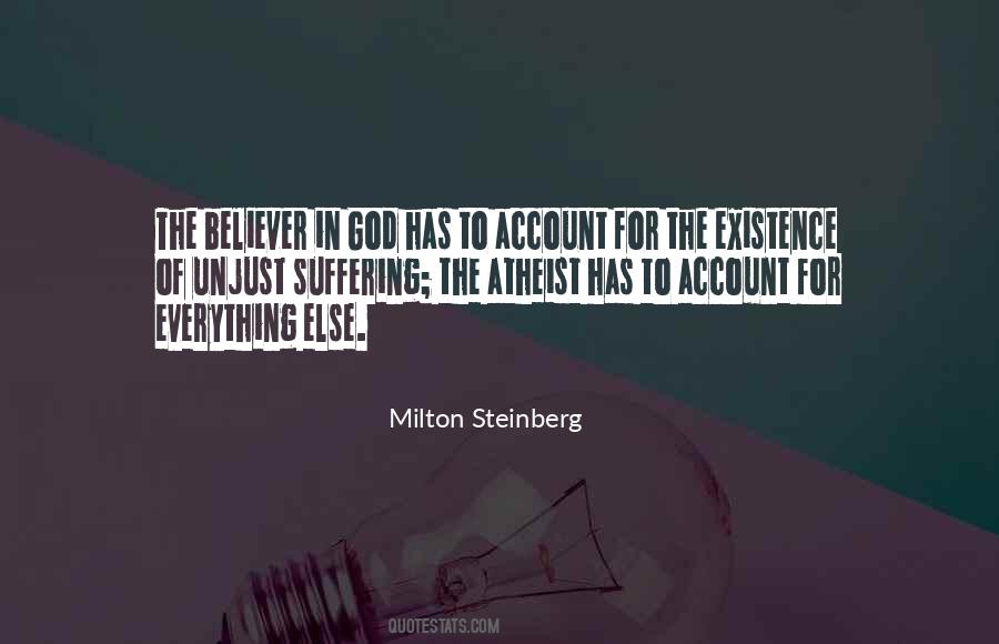 Milton Steinberg Quotes #211873