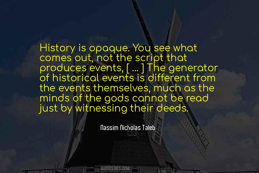 Quotes About Historical Events #639516