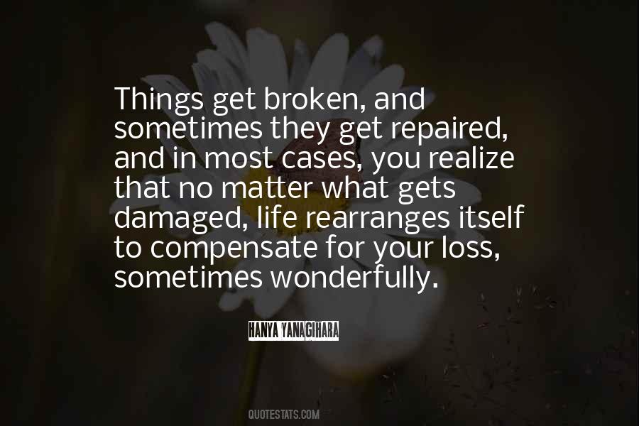 Quotes About Damaged Life #1676992