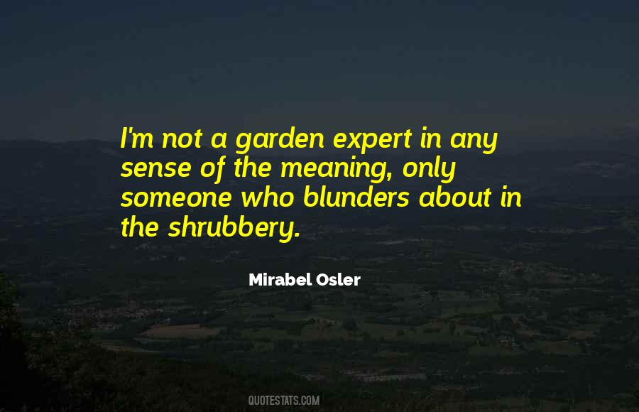 Mirabel Osler Quotes #103068