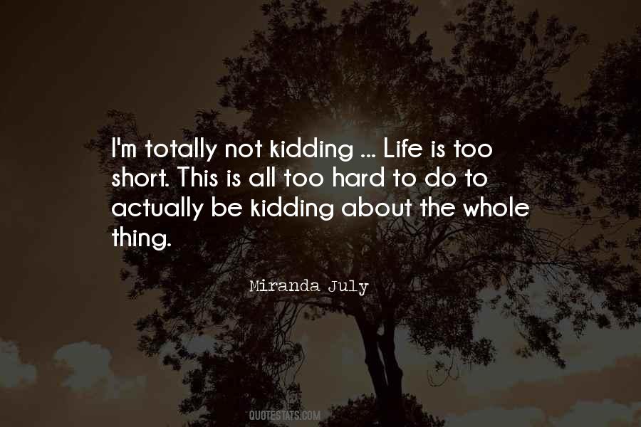 Miranda July Quotes #275275