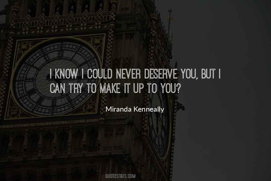 Miranda Kenneally Quotes #1209770