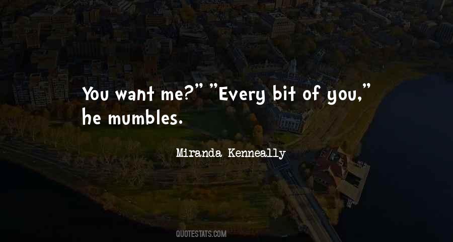 Miranda Kenneally Quotes #674574