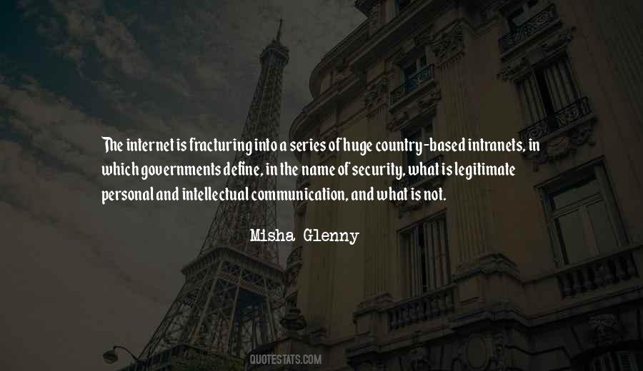 Misha Glenny Quotes #592398