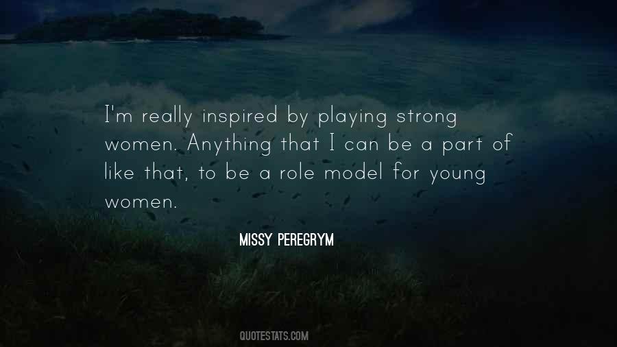 Missy Peregrym Quotes #941316