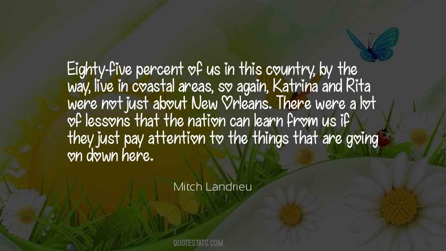 Mitch Landrieu Quotes #1102481