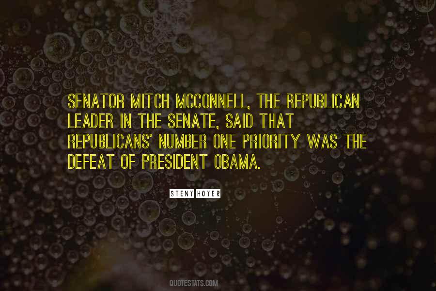 Mitch Mcconnell Quotes #1254101