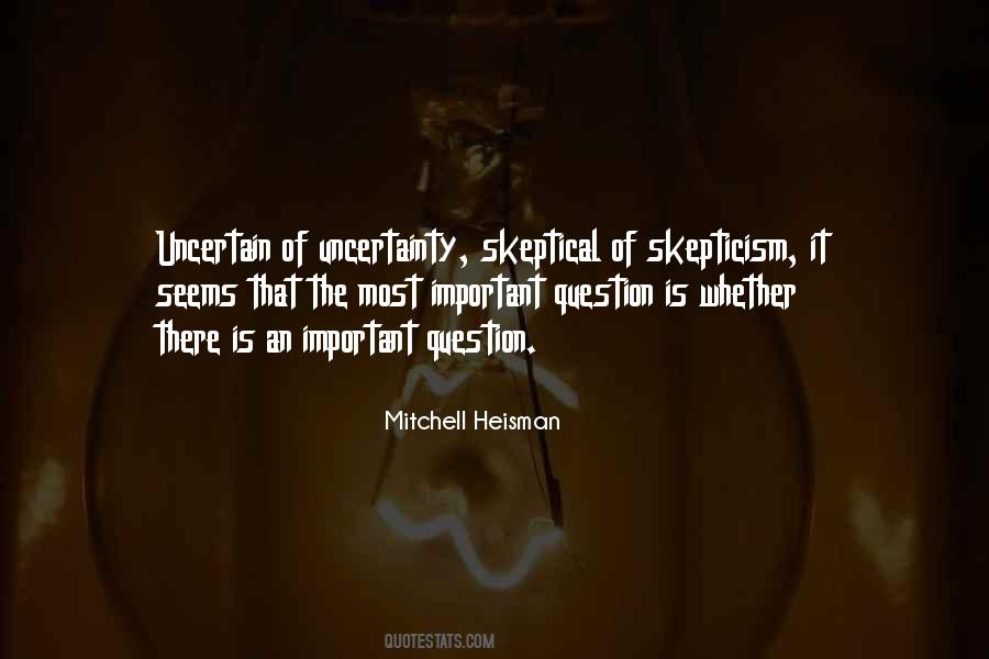 Mitchell Heisman Quotes #46418