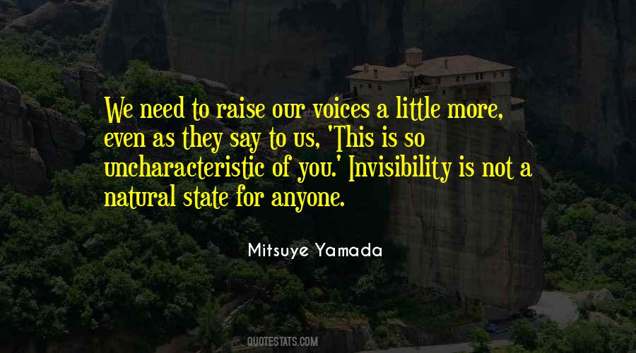 Mitsuye Yamada Quotes #1004507