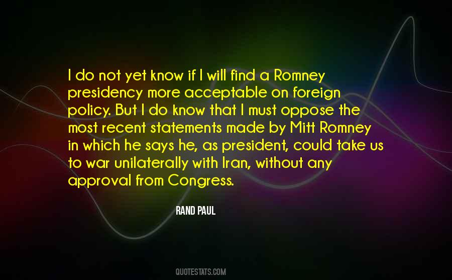 Mitt Romney Quotes #1831621