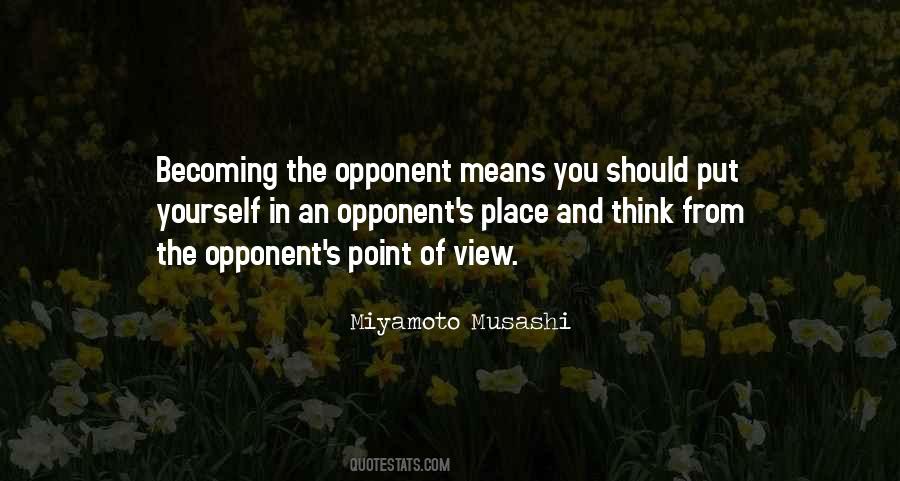 Miyamoto Musashi Quotes #330138