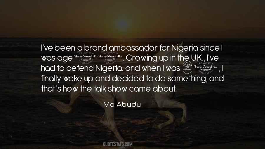 Mo Abudu Quotes #1864608
