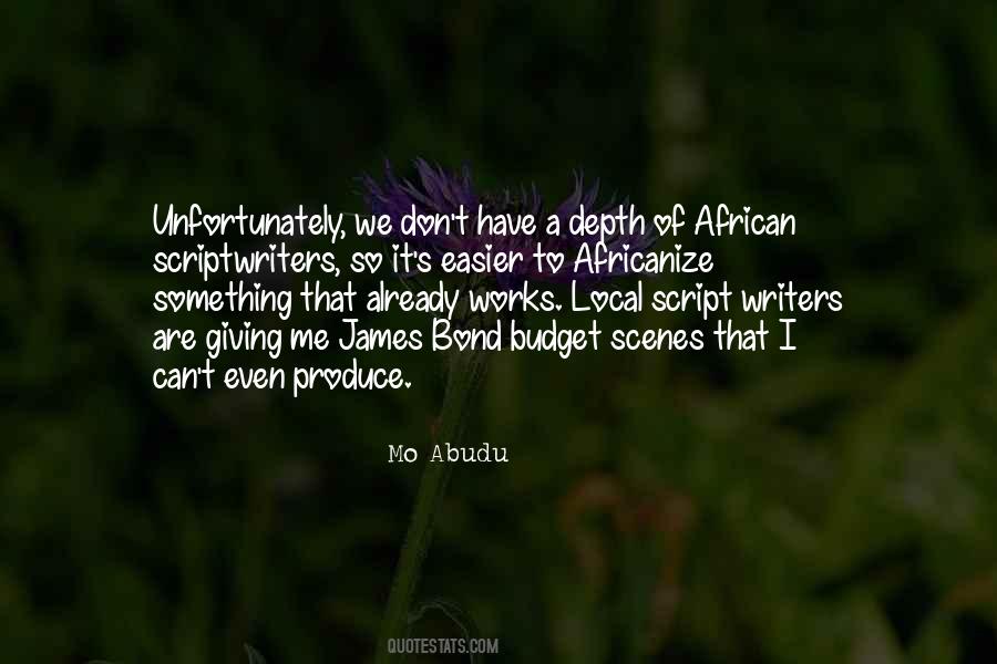 Mo Abudu Quotes #421586