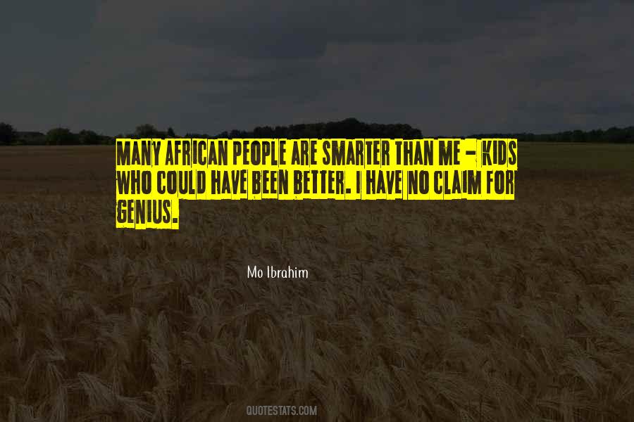 Mo Ibrahim Quotes #462903