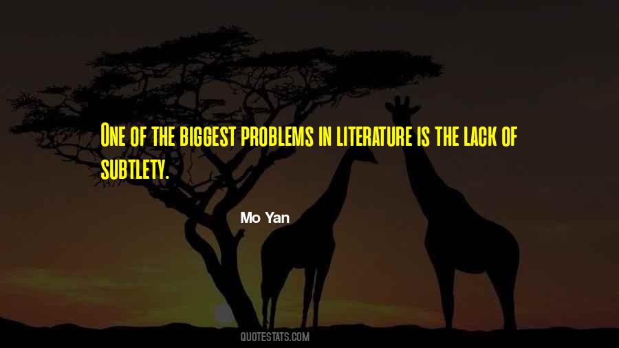 Mo Yan Quotes #1528003