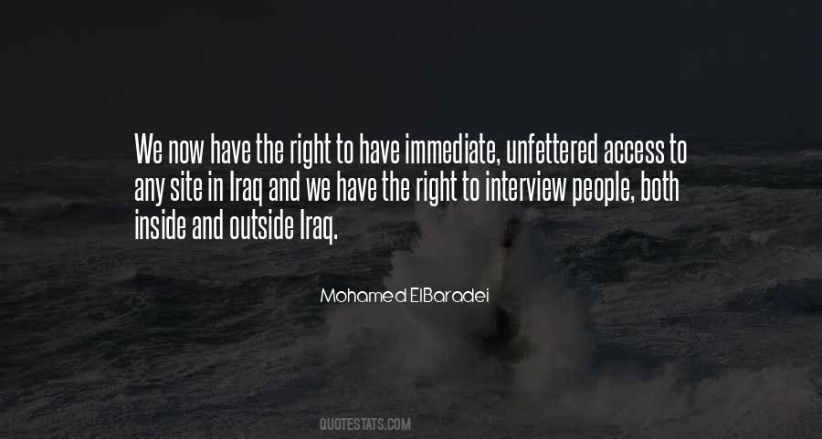 Mohamed Elbaradei Quotes #1190623