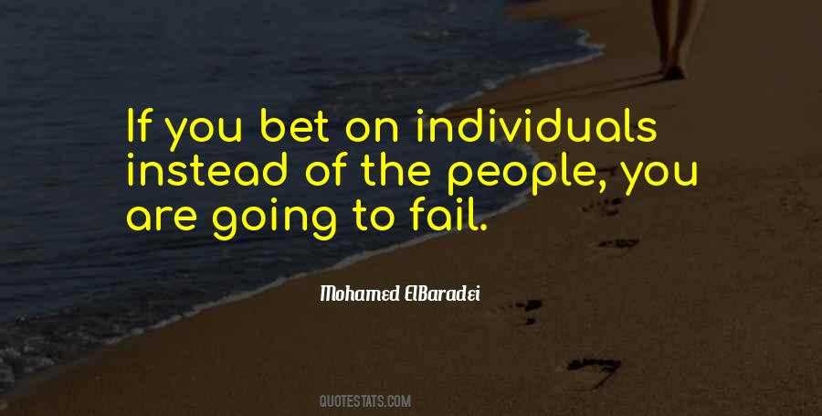 Mohamed Elbaradei Quotes #1254952
