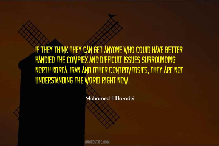 Mohamed Elbaradei Quotes #1457396