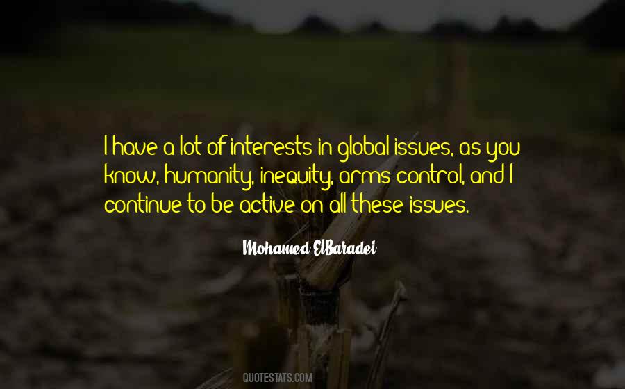 Mohamed Elbaradei Quotes #1492442