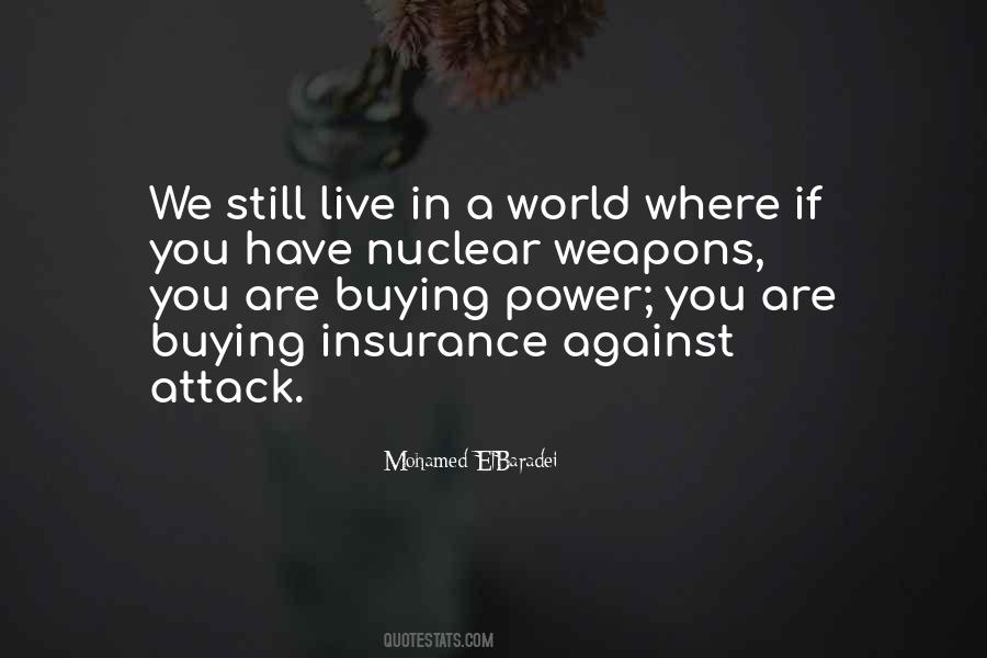 Mohamed Elbaradei Quotes #189495