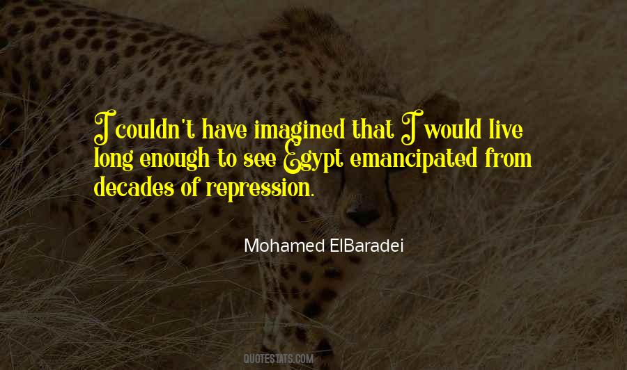 Mohamed Elbaradei Quotes #191594