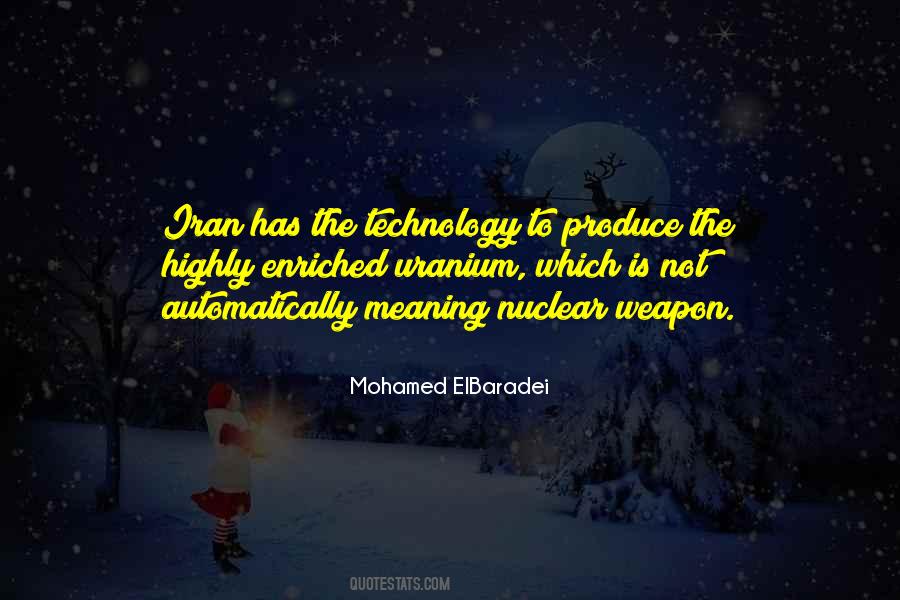 Mohamed Elbaradei Quotes #266990