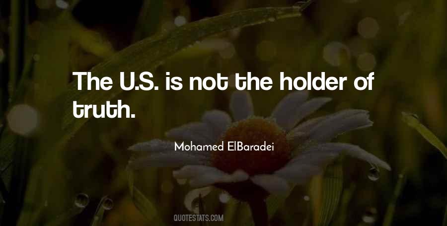 Mohamed Elbaradei Quotes #332133