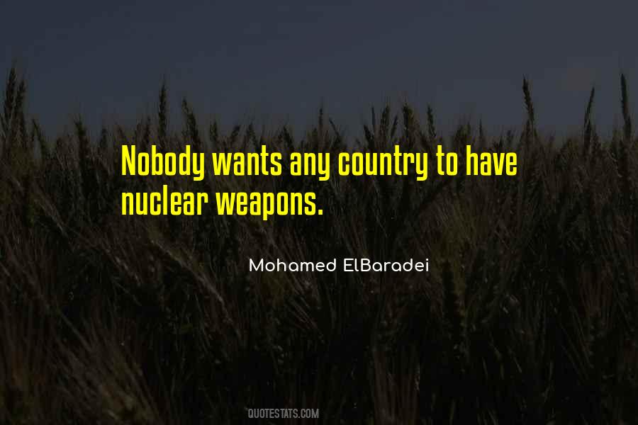 Mohamed Elbaradei Quotes #40506