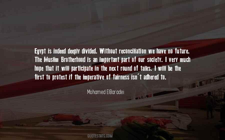 Mohamed Elbaradei Quotes #636213