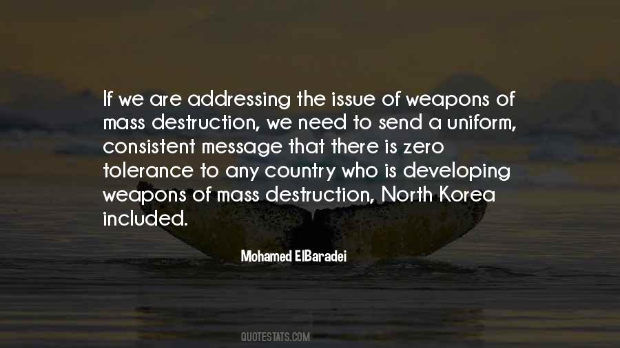 Mohamed Elbaradei Quotes #870397