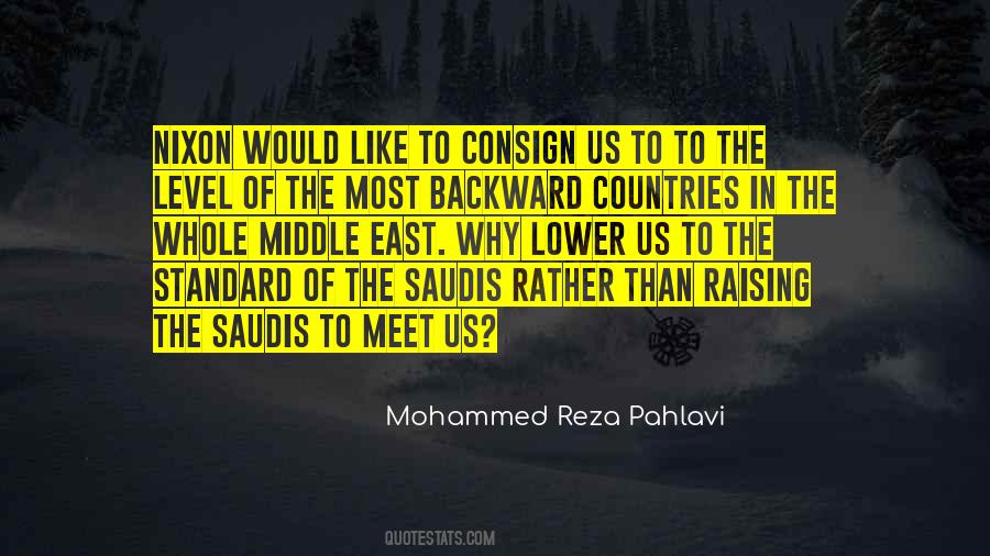 Mohammed Reza Pahlavi Quotes #1736773