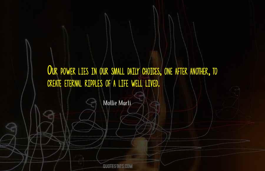 Mollie Marti Quotes #1032664