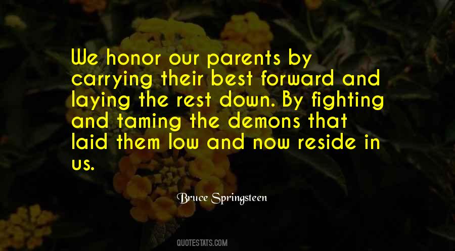 Quotes About Fighting Demons #193974