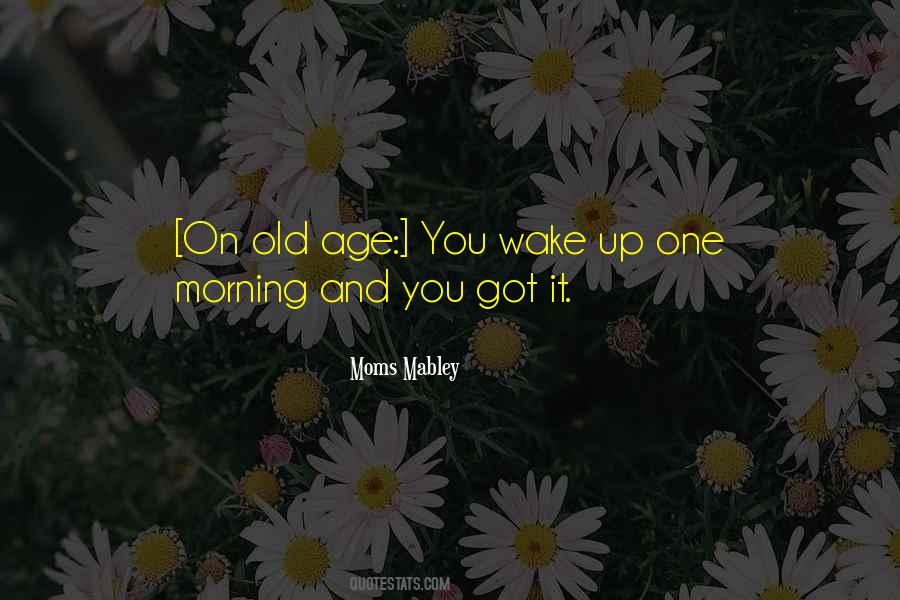 Moms Mabley Quotes #963341
