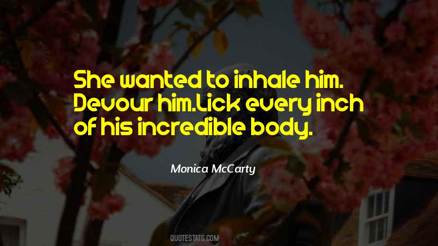 Monica Mccarty Quotes #1412551