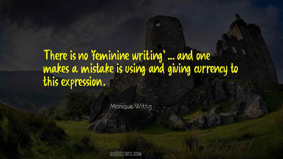 Monique Wittig Quotes #658832