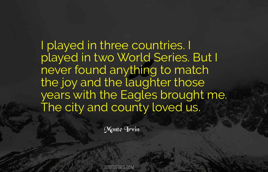 Monte Irvin Quotes #1396358