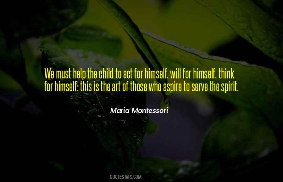 Montessori Maria Quotes #81654